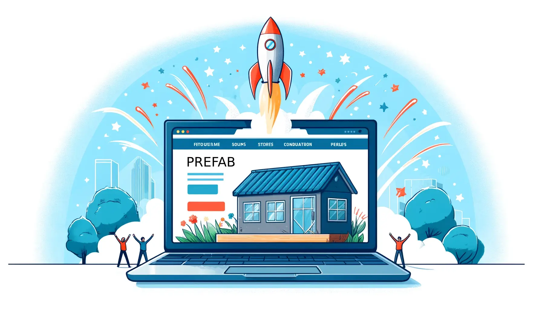 De lancering van onze nieuwe website!